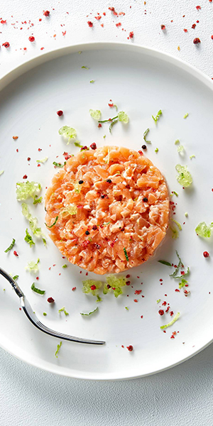 Tartare de saumon